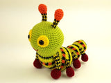 Amigurumi Apple worm