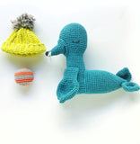 Amigurumi monk seal