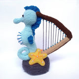 Amigurumi seahorse