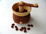 Amigurumi  Coffee Mill