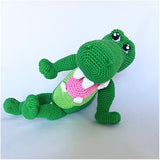 Amigurumi crocodile