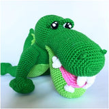 Amigurumi crocodile