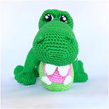Amigurumi crocodile
