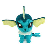 Amigurumi blue dragon