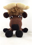 Amigurumi buffalo