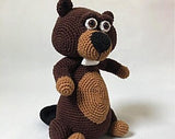 Amigurumi raccoon